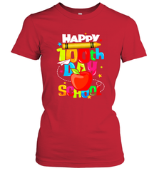 100th Day of School Shirt Women's T-Shirt - Crazy Dog T-Shirt Shop