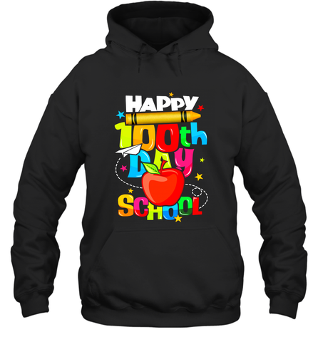 100th Day of School Shirt Hoodie - Crazy Dog T-Shirt Shop