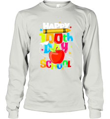 100th Day of School Shirt Long Sleeve T-Shirt - Crazy Dog T-Shirt Shop