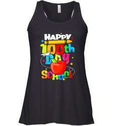 100th Day of School Shirt Racerback Tank - Crazy Dog T-Shirt Shop