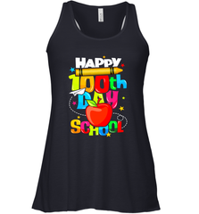 100th Day of School Shirt Racerback Tank - Crazy Dog T-Shirt Shop