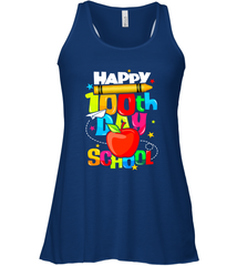 100th Day of School Shirt Racerback Tank - Crazy Dog T-Shirt Shop